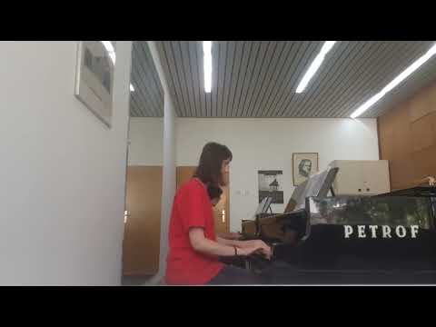 Ivana Stojkovic and Leonid Petreski J. Brahms dance no 5 prof m-r Katerinа Gelebeseva