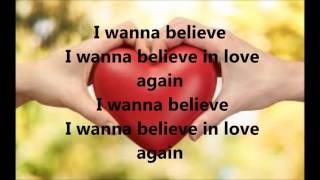 Believe-Britt Nicole (Lyrics)