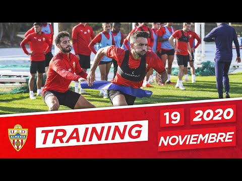 El equipo continúa la preparación para el Albacete - Almería