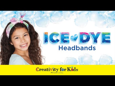 Ice-Dye Headbands