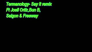 Dizzle Mixtape Show -Termanology ] Ft Joell Ortiz,Bun B,Saigon,Freeway Say It Remix [NEW may 2011]