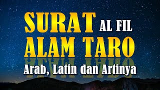 Download lagu Surah ALAM TARO, melodious Arabic, Latin and its meaning | Recitation of Surah AL FIL Alam Taro K... mp3