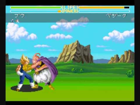 Dragon Ball Z Super Butouden 3 Super Famicom Meteo Attacks & Super Ki Blasts