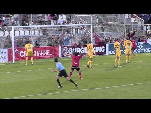 La Liga | Gol de de Cerio (2-0) en el CD Mirandés - Hércules CF | 16-12-2012 | J18