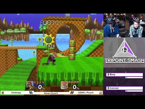 Chaloopy (Captain Falcon) vs Pooch (Sheik) - Tripoint Smash 50 Winners