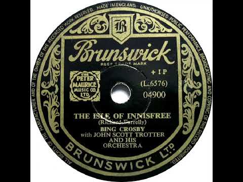 UK New Entry 1952 (4) Bing Crosby - The Isle Of Innisfree