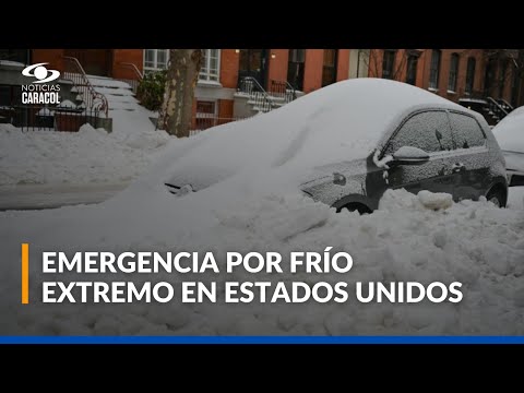 Frío extremo azota a Estados Unidos: al menos 11 muertos y miles de vuelos cancelados