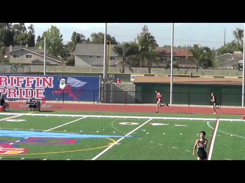 FSB 800m vs HB 4-16-15 - Los Alamitos Boys