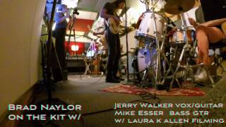 Playing the Drum Kit in a Video for Jerry Walker