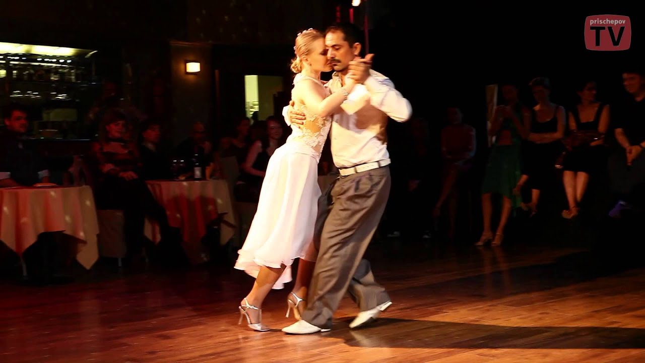 Hernan Che and Kaisa Saarinen, Planetango 9, http://prisсhepov.ru, archive video, tango