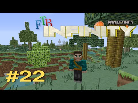 Minecraft FTB Infinity #22 | Hammering a gateway