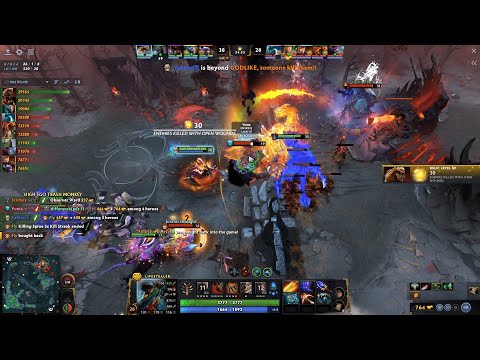 Yatoro Lifestealer ft Ramzes666 Magnus & Iceberg Doom vs Yuma 30LVL Morphling , Fly , Kitrak & sayuw