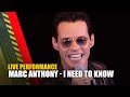 Marc Anthony - I Need To Know | Live at TMF Awards | The Music Factory