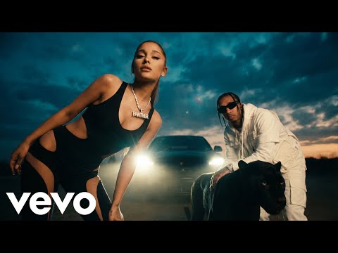 Tyga, Ariana Grande - Black Panther (ft. Travis Scott) | (Official Lyrics Video)