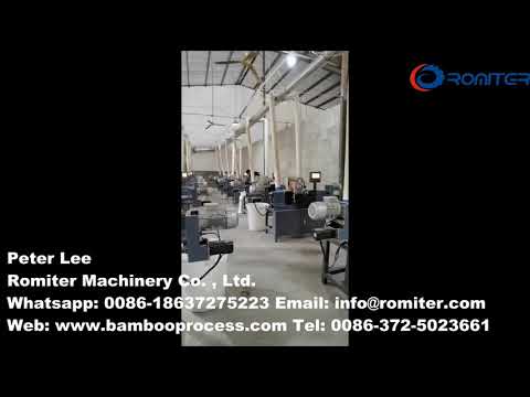 Automatic Drinking Bamboo Straw Production Line Factory Visit