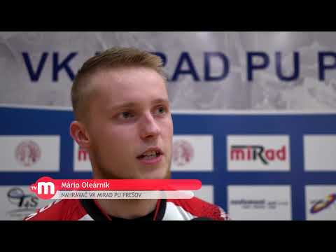 VK MIRAD PU Prešov vs.  VKP Bystrina SPU Nitra