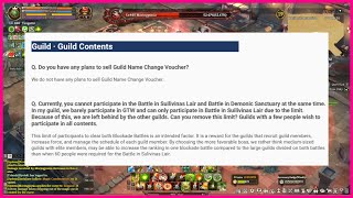 Tree of Savior - FAQ for Roadmap 2021 Updates - Common Class Cancel and IMC Transparency!