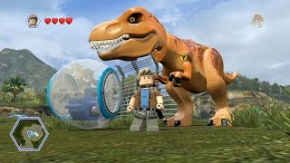 LEGO Jurassic World - Isla Nublar 2 - Open World Free Roam Gameplay [HD]
