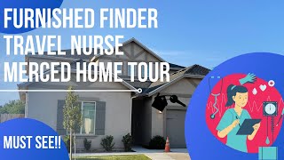 Touring the AMAZING Big House in Merced, CA | Furnished Finder