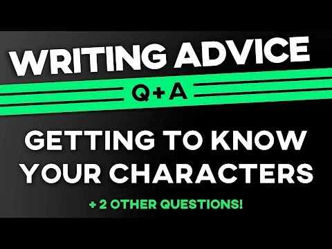 Getting to Know Your Characters Writing Advice Q+A by M. Kirin – Write ...