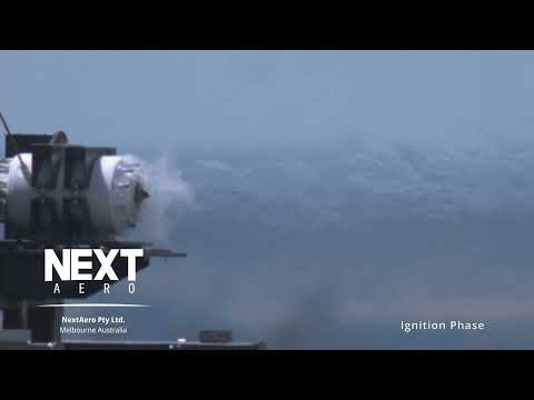 Aerospike Rocket Nozzle Testing - Slow Motion Footage