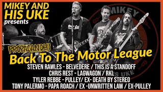 PROPAGANDHI &#39;BACK TO THE MOTOR LEAGUE&#39; COVER - FEAT: LAGWAGON, BELVEDERE, PULLEY, PAPA ROACH