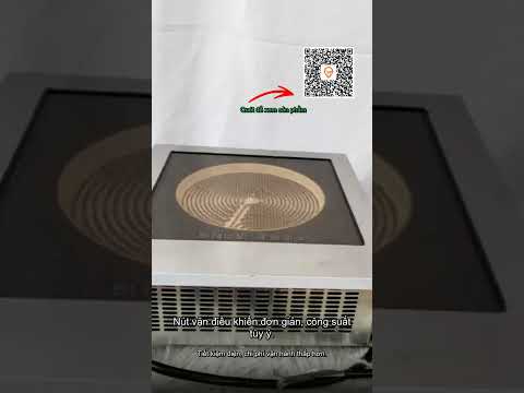 Bếp Hồng Ngoại Đơn Công Nghiệp Nút Vặn 5000W 220V Không Kén Nồi, Bằng Thép Không Gỉ Cao Cấp PVN5471