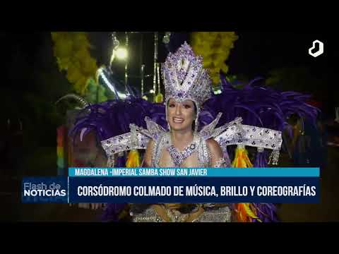 #FlashDeNoticias: Apóstoles brilló con el encuentro zonal de carnavales