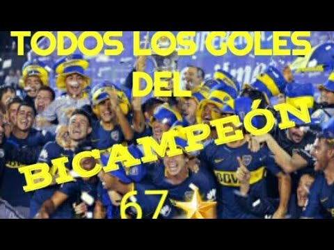 TODOS LOS GOLES BOCA CAMPEÓN SUPERLIGA 2017/2018