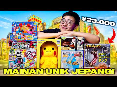 GUE BELI MAINAN2 UNIK YANG CUMA ADA DI JEPANG!