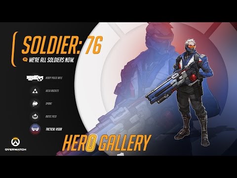 Overwatch | Soldier76 : Hero Gallery