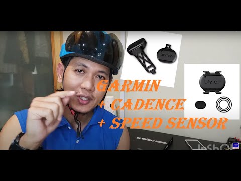 How to connect Garmin Watch to Cadence and Speed Sensor