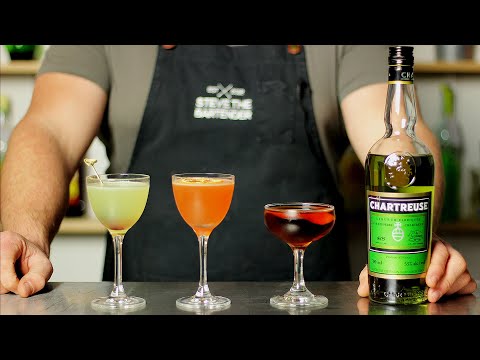 3 x GREEN CHARTREUSE Cocktails You Need to Try!