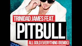 Trinidad James Feat. Pitbull - All Gold Everything (Official Remix)
