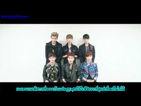 [Thai Sub] 120514 EXO-M - Message to YouTube Fans Interview