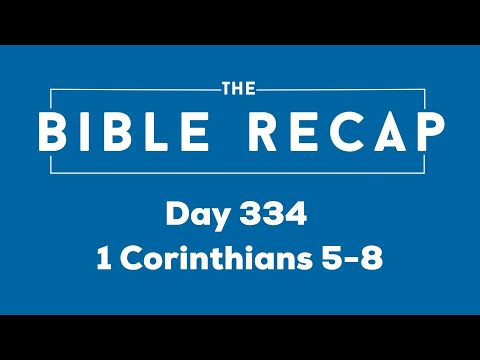 Day 334 (1 Corinthians 5-8)