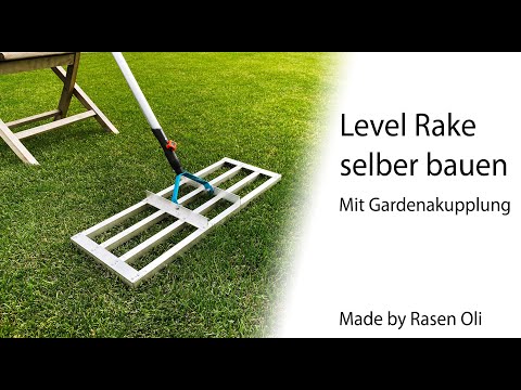 Level Rake selber bauen - DIY Lawn Rake mit Gardenakupplung für unter 50€