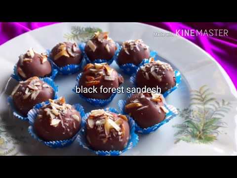 Black forest sandesh/chocolate sandesh