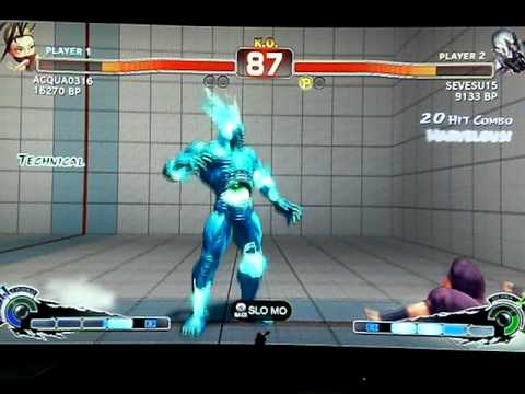 ACQUA0316 [Ibuki] vs SEVESU 15 [Seth] SUPER STREET FIGHTER 4 - Online Japanese Ranked Matches