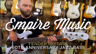 Video thumbnail for Fender 60th Anniversary Jazz Bass - EMPIRE MUSIC by Empire Music