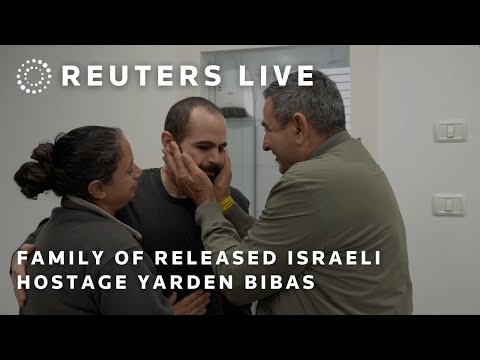 LIVE: Family of released Israeli hostage Yarden Bibas gives statement