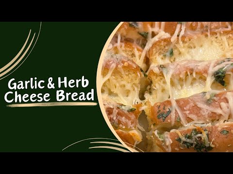 Hasselback Garlic and Herb Cheese Bread | Home with the Halsteads