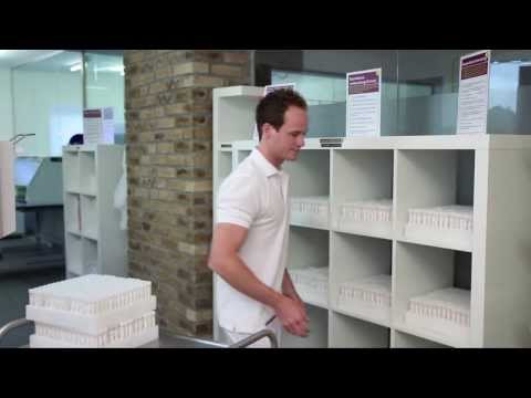 Genanalyseprozess im Labor - Novogenia