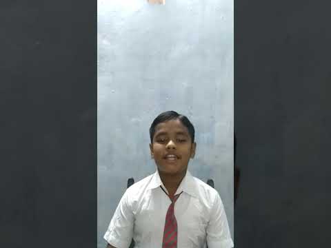 Poem Recitation : Dweej Raj, Class 5,  APS Dinjan