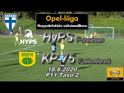 Opel-Liiga P11 HyPS Punainen - KP-75 Keltavihreä