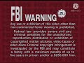 FBI Warning Screen Fox Editon