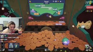 xQc Plays RACCOIN: COIN PUSHER ROGUELIKE