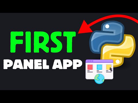 Python Panel Web App Tutorial 1 Build Your First Web App