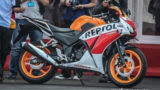 Honda new CBR150R 2015 dual keen eyes close view