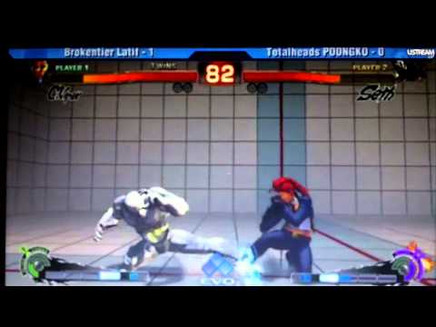 EVO 2011 SSF4 AE Top 8 Finals Poongko vs Latif